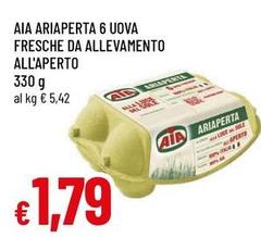 Aia - Ariaperta 6 Uova Fresche Da Allevamento All'Aperto