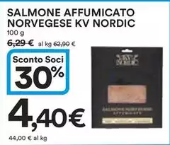 Kv - Salmone Affumicato Norvegese  Nordic