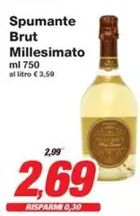 Brut - Spumante  Millesimato