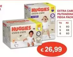Huggies - Extra Care Mutandina Mega Pack
