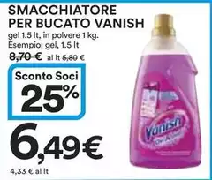 Vanish - Smacchiatore Per Bucato