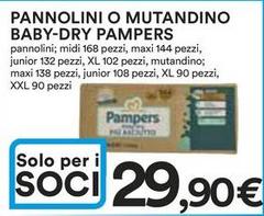 Pampers - Pannolini O Mutandino Baby-Dry
