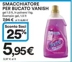 Vanish - Smacchiatore Per Bucato