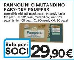 Pampers - Pannolini O Mutandino Baby-Dry