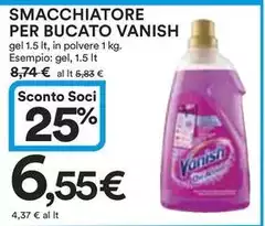 Vanish - Smacchiatore Per Bucato