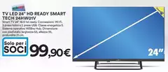 Solo - Tv Led 24" Hd Smart Tech 24hWOiv