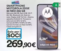 Motorola - Smartphone Edge 50 Neo 256 Gb