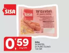 Sisa - Wurstel Di Puro Suino