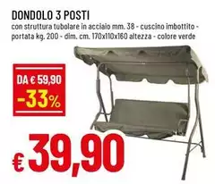Donndolo 3 Posti