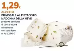 Neve - Primosale Al Pistacchio Madonna Della