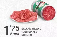 Citterio - Salame Milano "l'Originale"