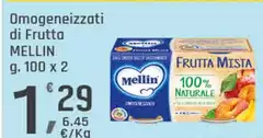 Mellin - Omogeneizzati Di Frutta