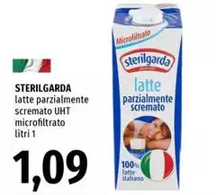 Sterilgarda - Latte Parzialmente Scremato UHT Microfiltrato