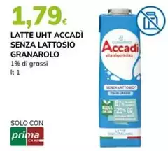Granarolo - Latte UHT Accadi Senza Lattosio