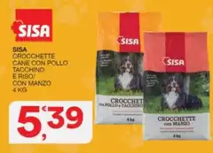 Sisa - Crocchette Cane Con Pollo Tacchino E Riso