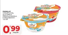 Parmalat - Yogurt Zymil Alla Greca Fragola/vaniglia E Miele/Bianco