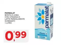 Parmalat - Bontà E Linea Con Vitamina D Latte Parzialmente Scremato