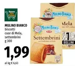 Mulino Bianco - Biscotti Cuor Di Mela, Settembrini