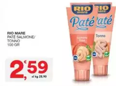 Rio Mare - Pate Salmone/Tonno