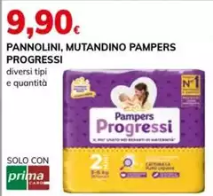 Pampers - Pannolini, Mutandino Progressi