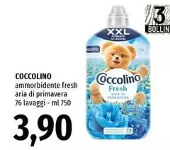 Coccolino - Ammorbidente Fresh