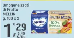 Mellin - Omogeneizzati Di Frutta