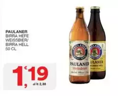 Paulaner - Birra Heffe Weissbier/ Birra Hell