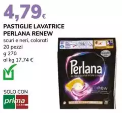 Perlana - Pastiglie Lavatrice