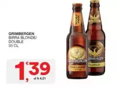 Grimbergen - Birra Blonde/ Double