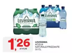 Levissima - Acqua Naturale/frizzante