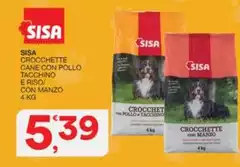 Sisa - Crocchette Cane Con Pollo Tacchino E Riso