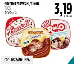 Gocciole - /Pavesini/Ringo