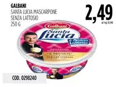 Galbani - Santa Lucia Mascarpone Senza Lattosio