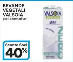 Valsoia - Bevande Vegetali