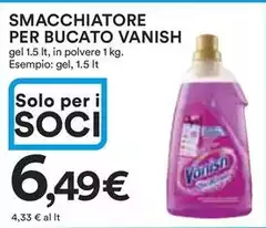 Vanish - Smacchiatore Per Bucato