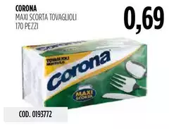 Corona Extra - Maxi Scorta Tovaglioli
