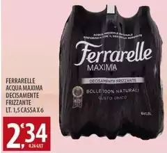 Ferrarelle - Acqua Maxima Decisamente Frizzante