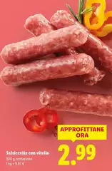 Salsiccette Con Vitello