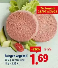 Burger Vegetali