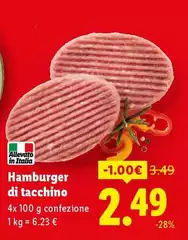 Hamburger Di Tacchino