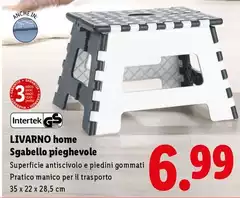 Livarno Home - Sgabello Pieghevole