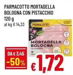Parmacotto - Mortadella Bologna Con Pistacchio