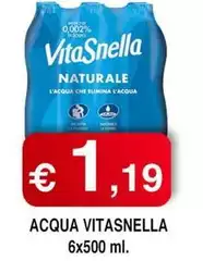 Vitasnella - Acqua
