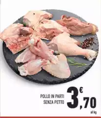 Pollo In Parti Senza Petto