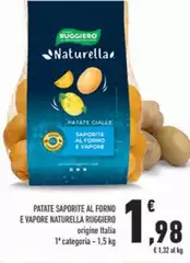 Ruggiero - Patate Saporite Al Forno E Vapore Naturella