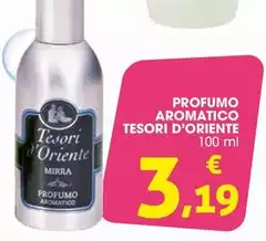 Tesori d’oriente - Profumo Aromatico