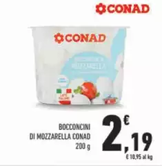 Conad - Bocconcini Di Mozzarella