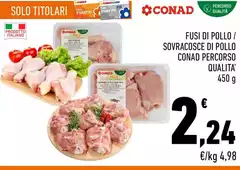 Conad - Fusi Di Pollo/Sovracosce Di Pollo Percorso Qualita'