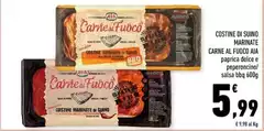 Aia - Costine Di Suino Marinate Carne Al Fucco 
