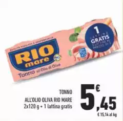 Rio Mare - Tonno All'Olio Oliva